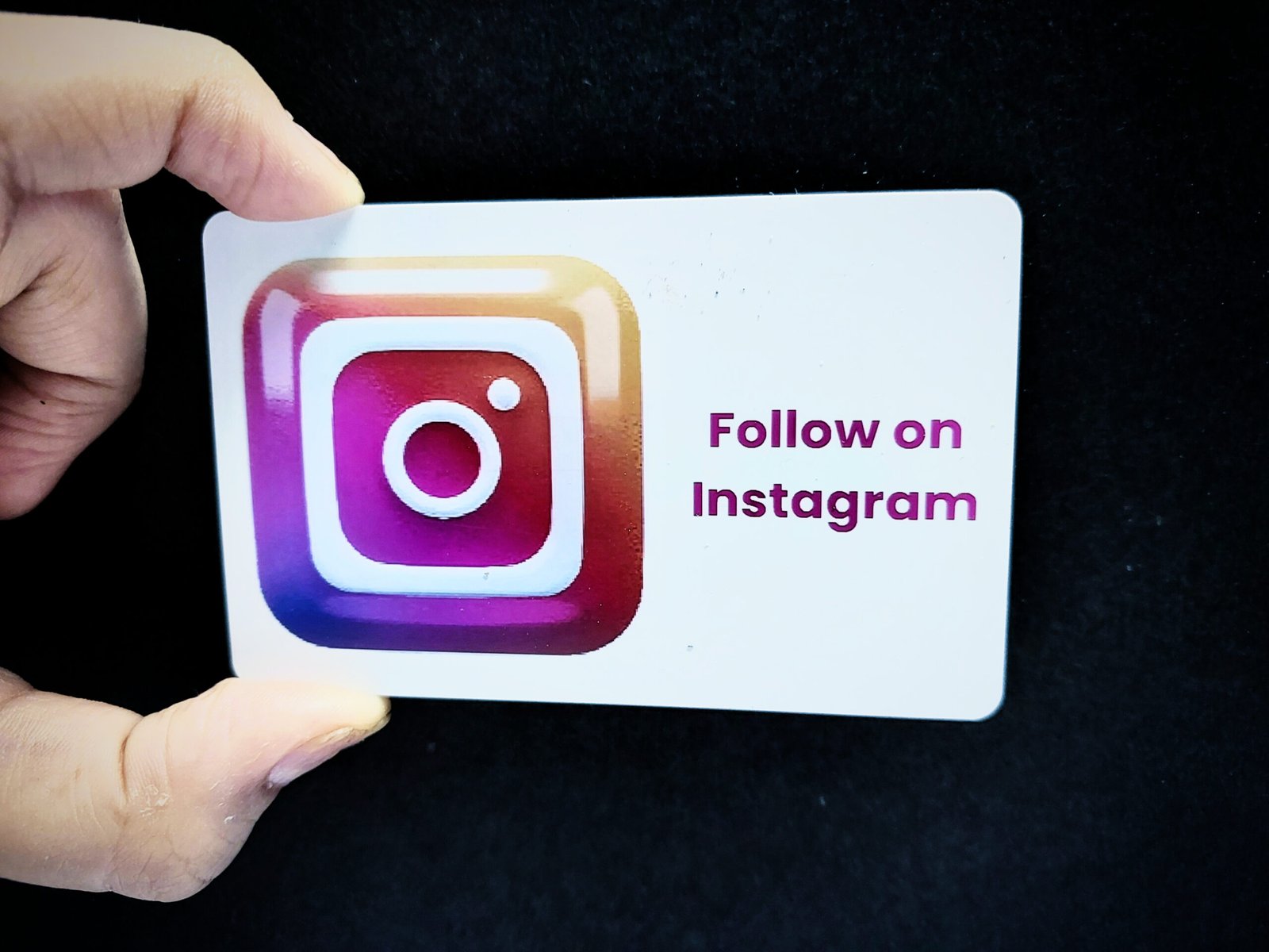 Instagram NFC Card
