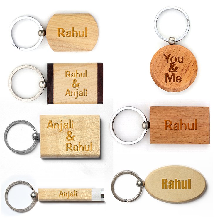Wooden Keychain