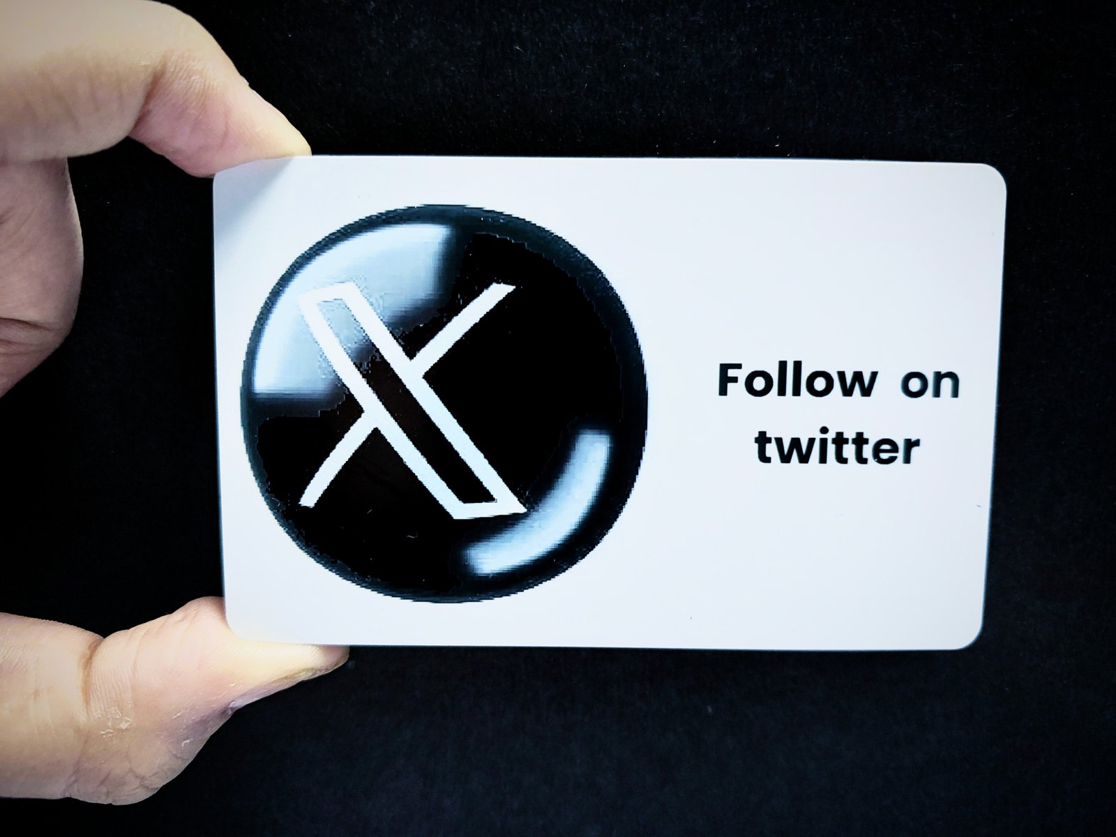 Twitter (X) NFC Card