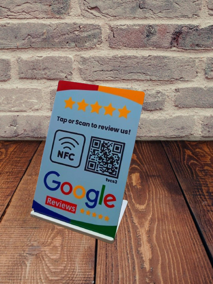 Google Review NFC Standee