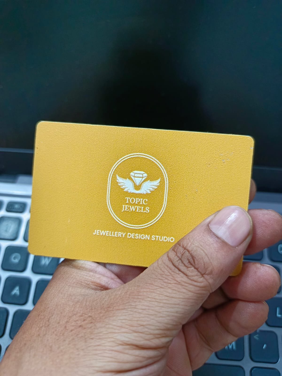 Gold NFC Business Card