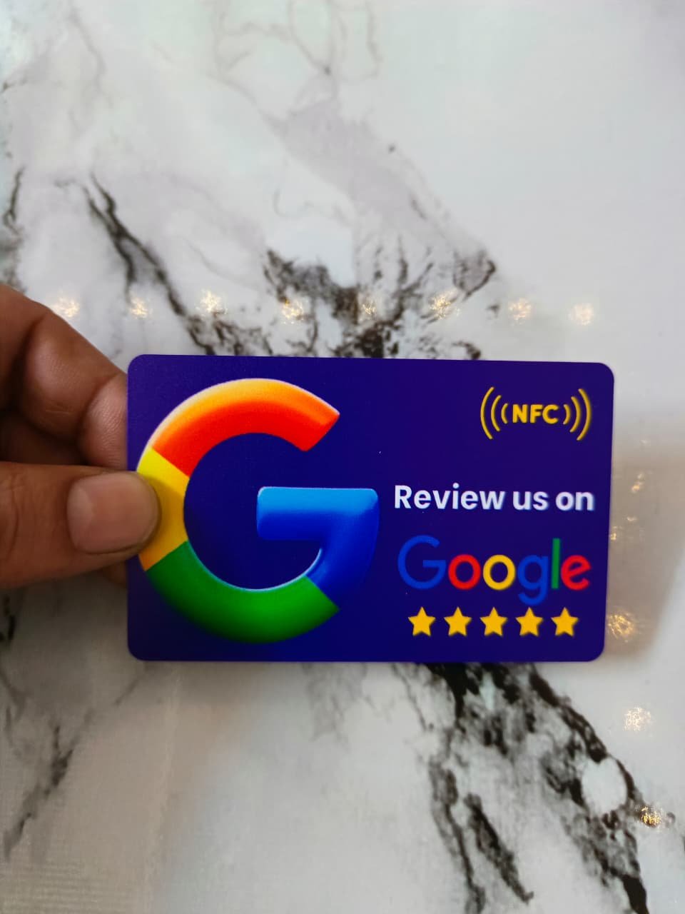 Custom Google Review NFC Card