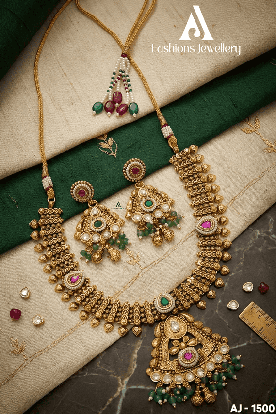 PREMIUM ANTIQUE NECKLACE SET